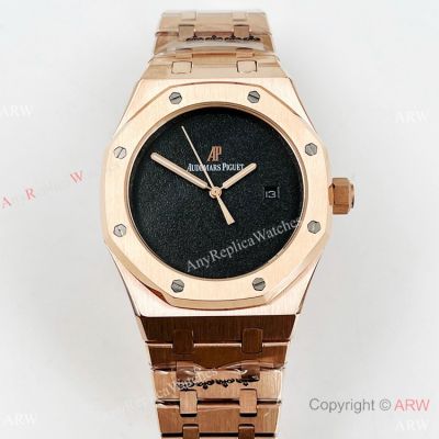 High Quality Audemars Piguet Rose Gold Royal Oak Blank Face Watch